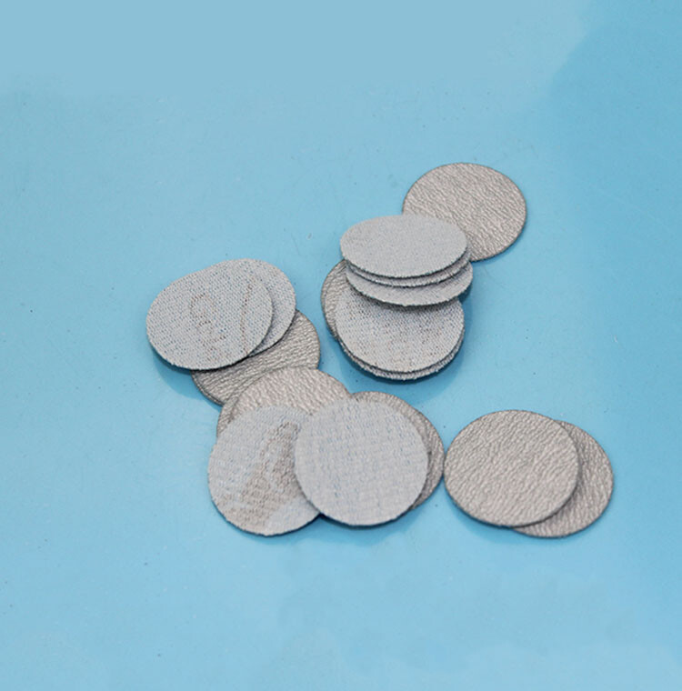 1″ Inch 25mm Flocking Disc Sandpaper Dry Grinding Use 60~1000 Grit Hook And Loop