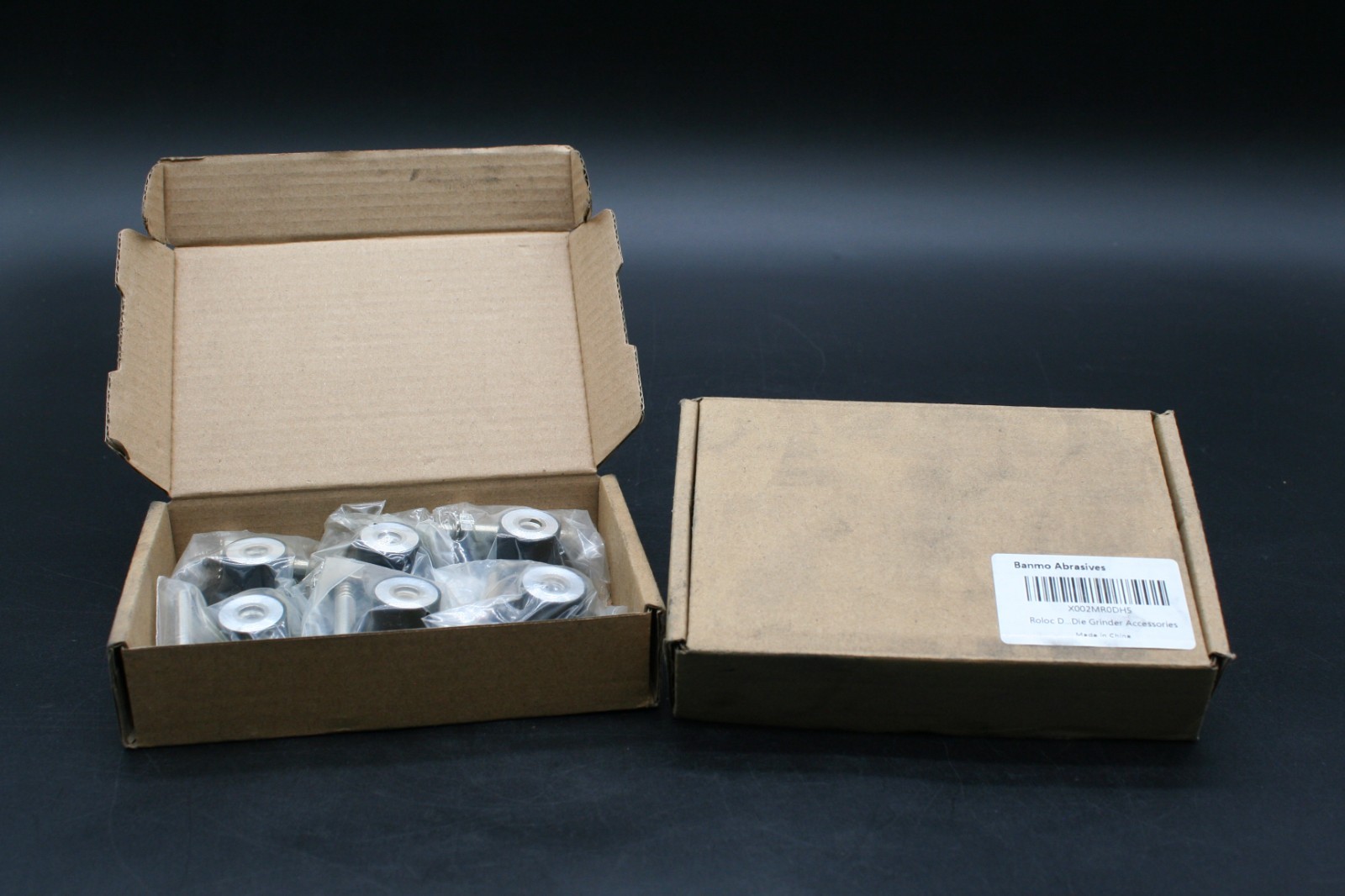 Six (6) Banmo Abrasives X002MR0DH5 Roloc Disc Pad Holder for Die Grinder 2″ NEW