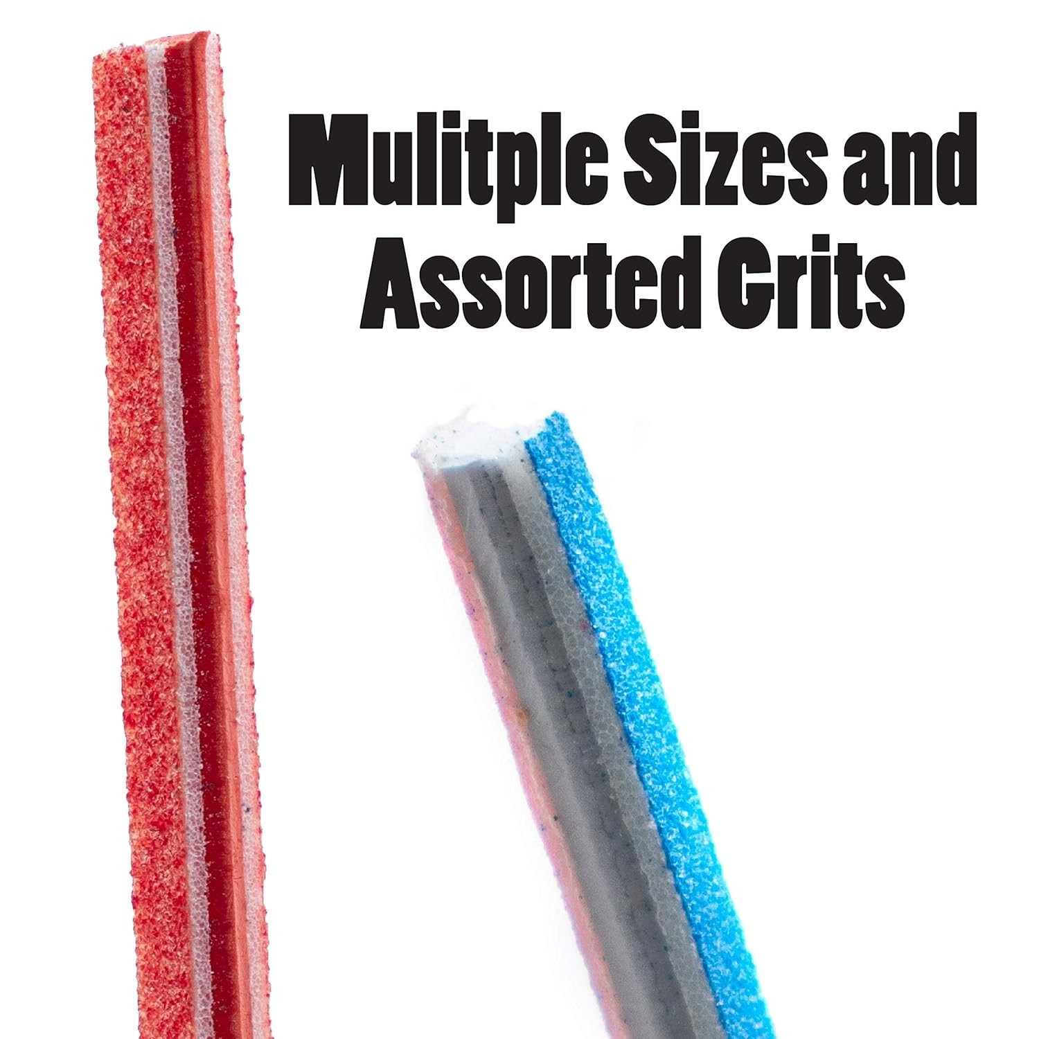 Keystone Assorted Grit 100 Pcs Sanding Twigs Kit (Coarse & Fine)