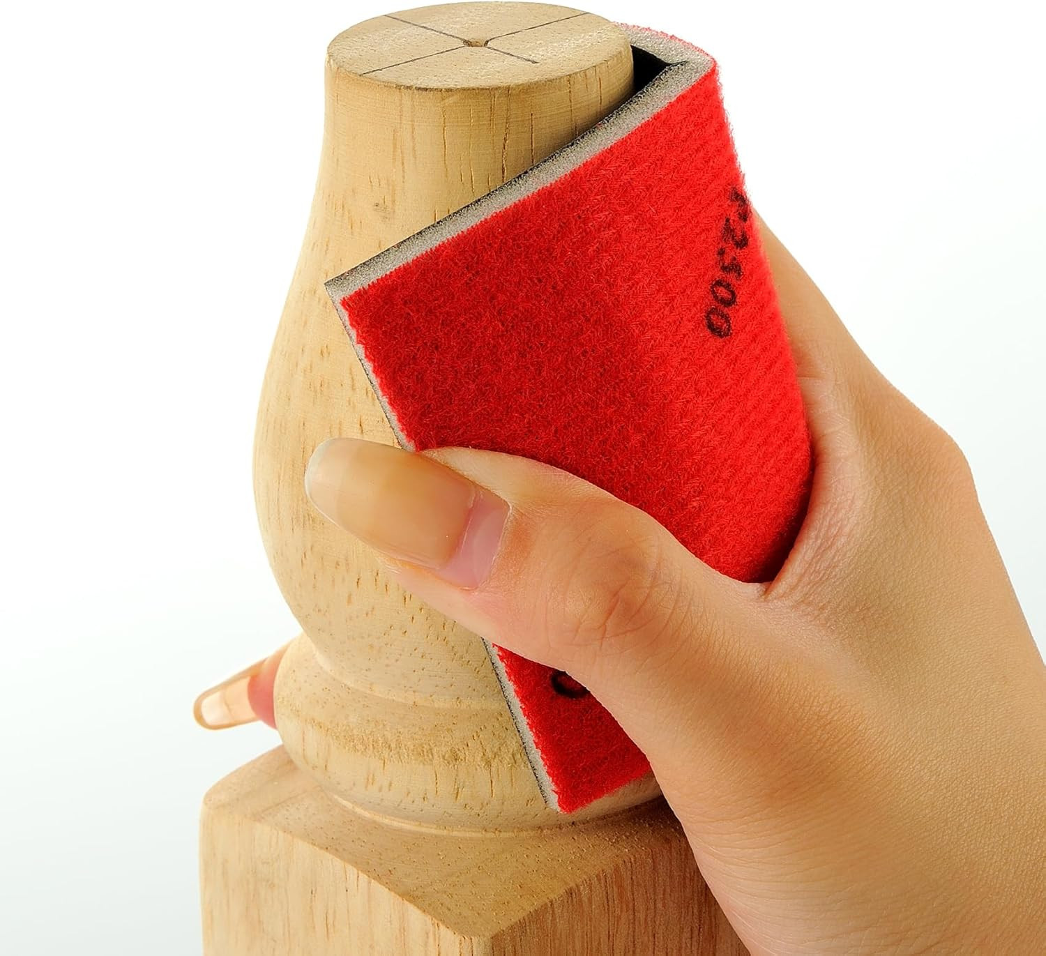 24PCS Sanding Sponge Set,180-3000 Grit Soft Foam Hand Sander Block,3×4 Inch Wet