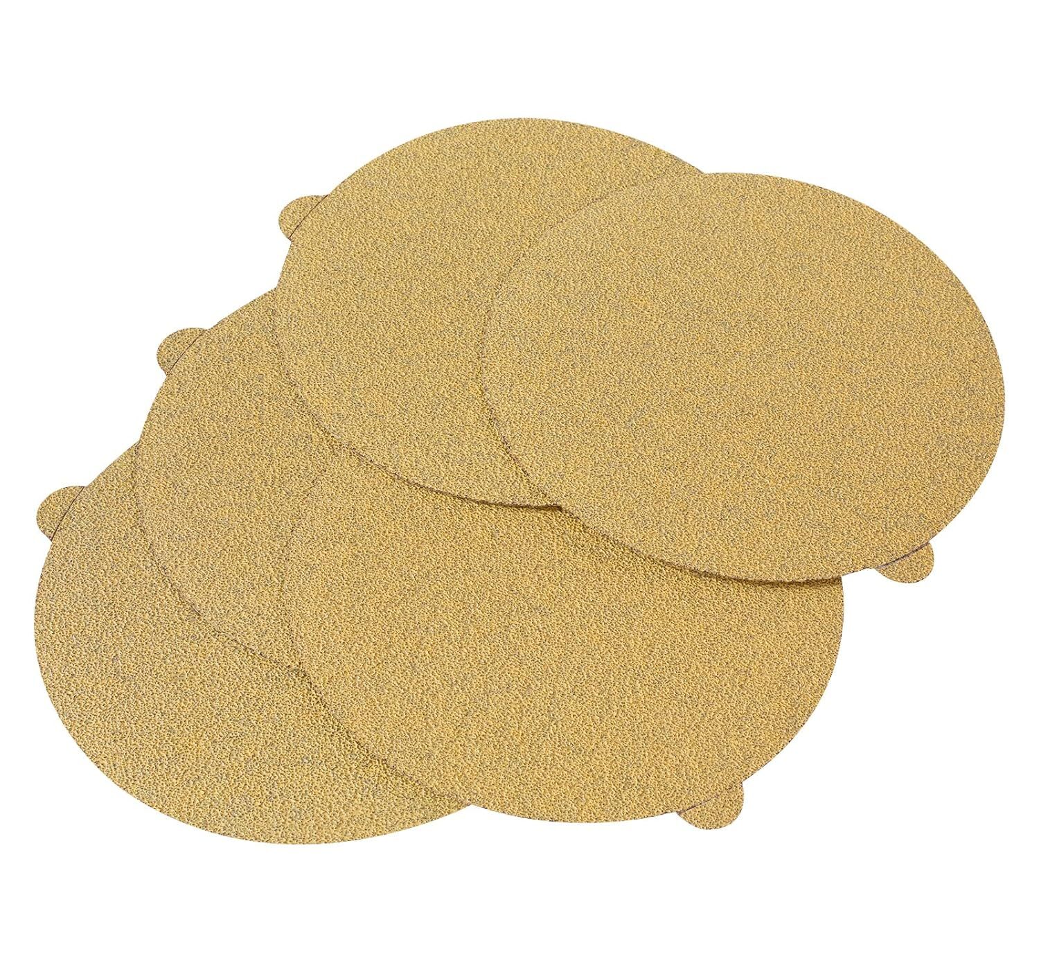 50PCS 6 inch PSA Self Adhesive Sanding Discs 40-800 Grit Orbital DA Sander Paper