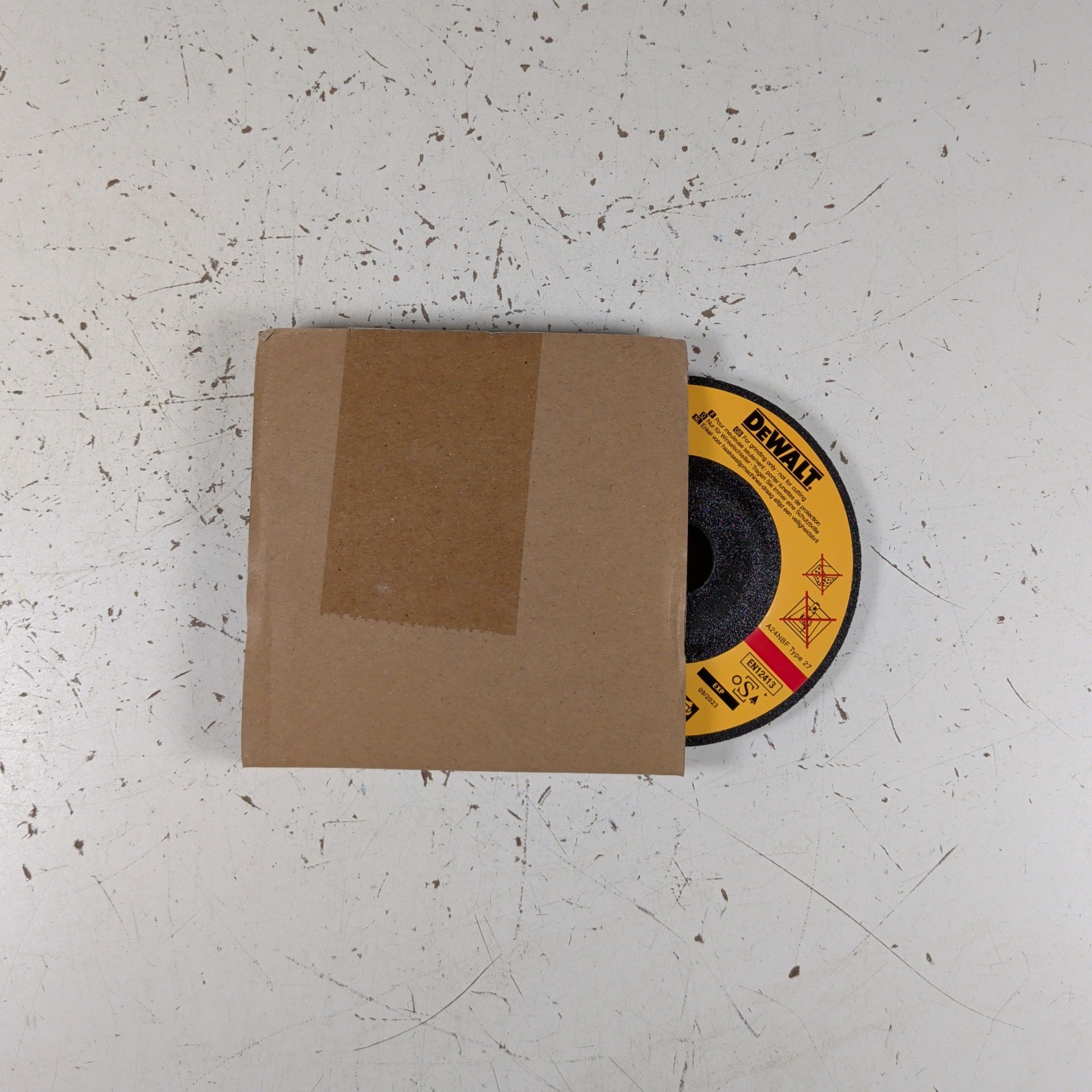 Dewalt DT3402 4.5″ Metal Grinding Wheel Disc 1/4″ Yellow 4-Pack Angle Grinder