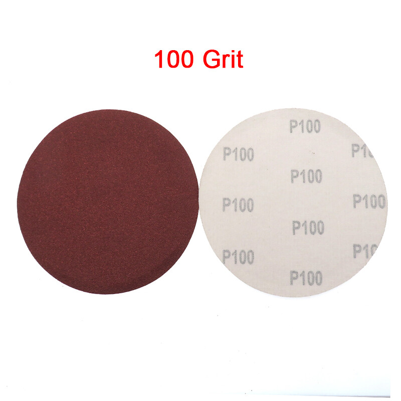 6″ 150mm Hook and Loop Sanding Discs Sandpaper Glued Backing Pads 60 – 2000 Grit