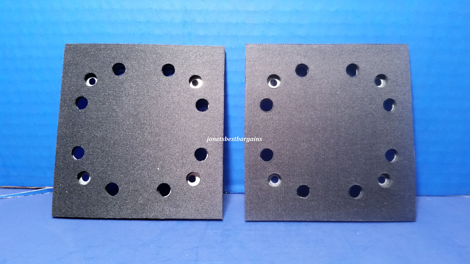 Porter Cable 13592 893667 Aftermarket 8 Hole Standard Square Sander Pad 2 Pack