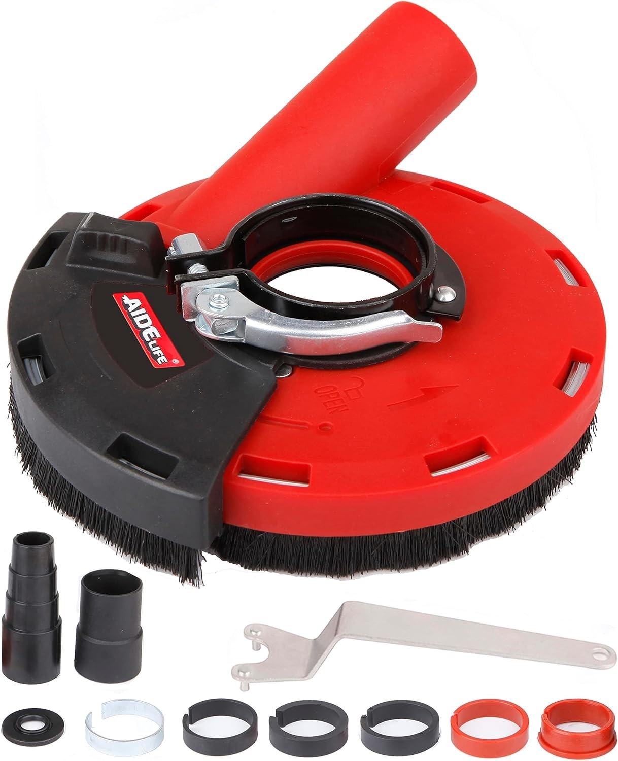 Expert Dust Shroud for 115mm/125mm Angle Grinders – Ultimate Silica Dust Control