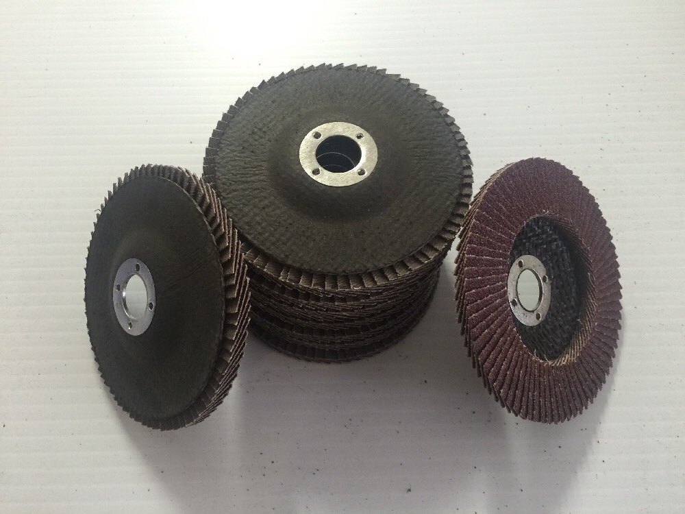 10x 4 ” 80 Grit Flap Sanding Grinding Discs 4″ 5/8″ Angle Grinder Wheels