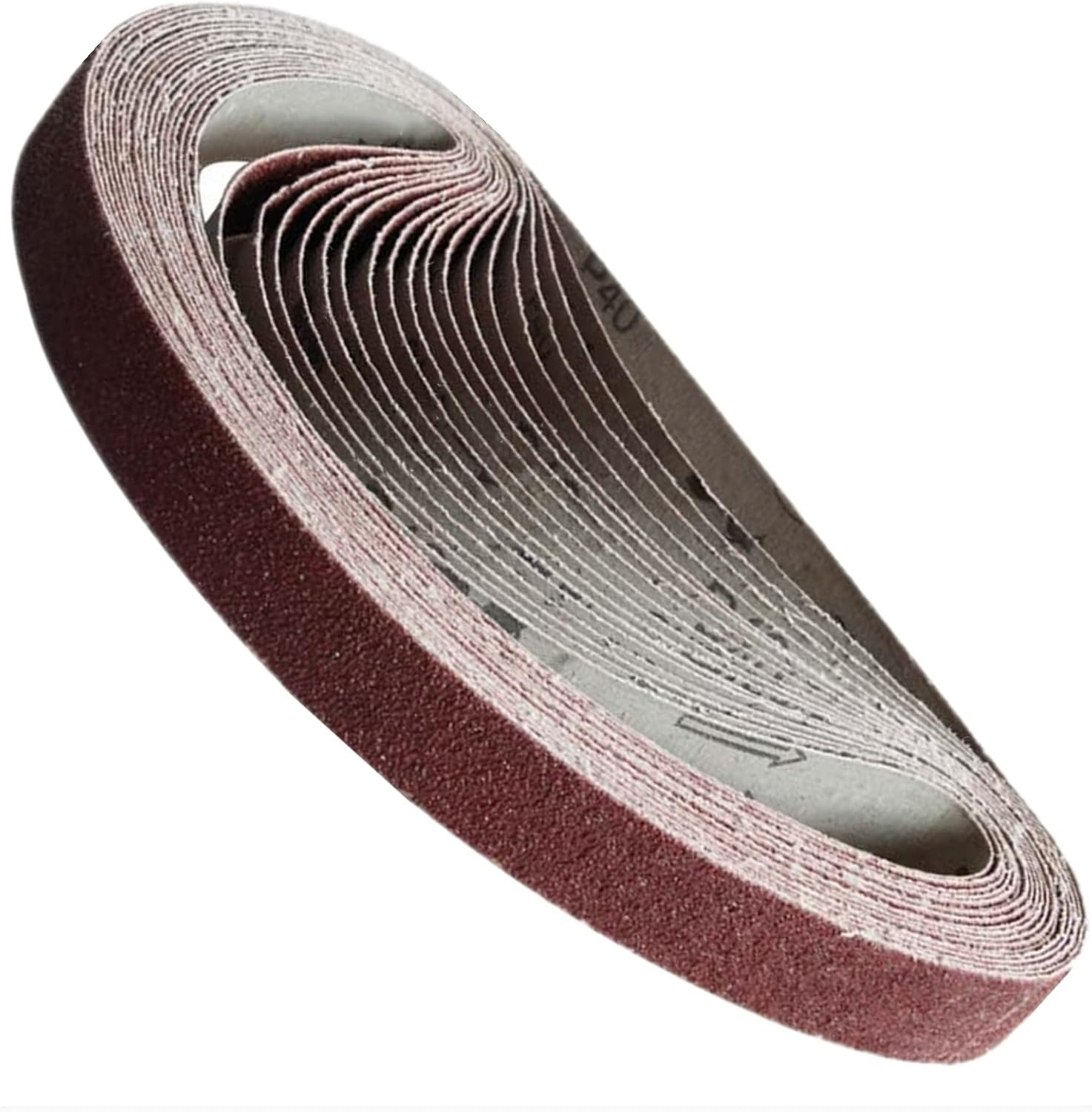 15 Pack 1X30 Inch Sanding Belts – Aluminum Oxide Sandpaper Include 3 Each