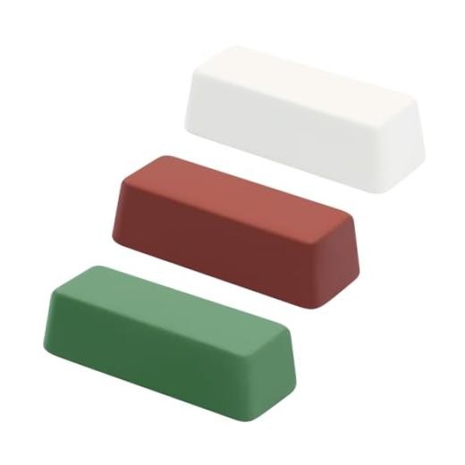 Mini Buffing Polishing Cutting 4 Oz. – Green Fine/White Medium/Red Coarse 3