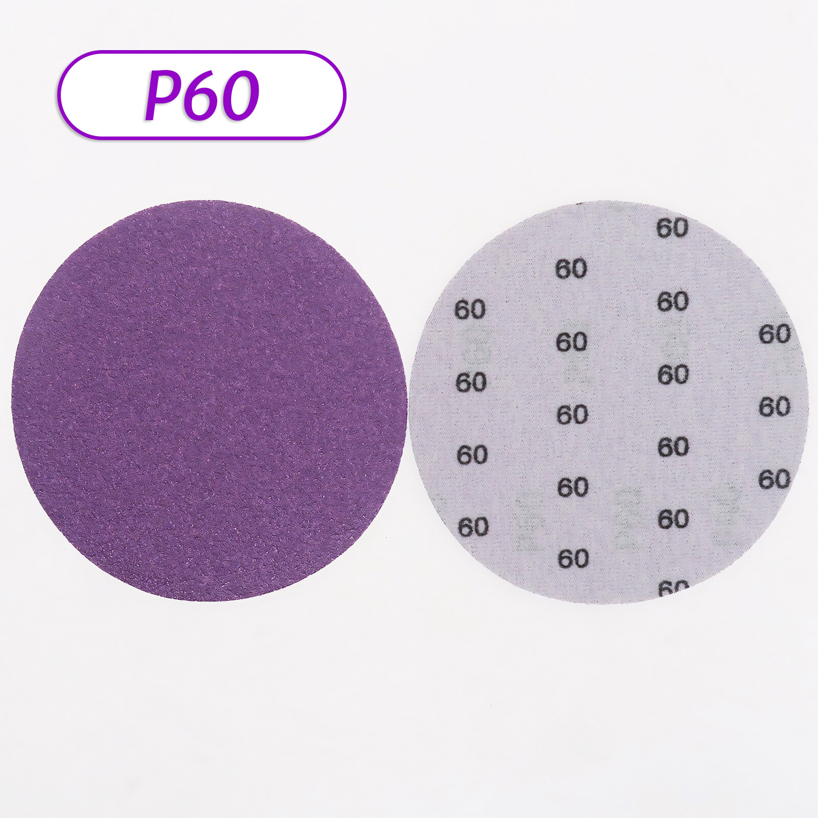 125mm Schleifscheiben Disc Schleifpapier Pads Körnung P60-P10000 Nass & Trocken