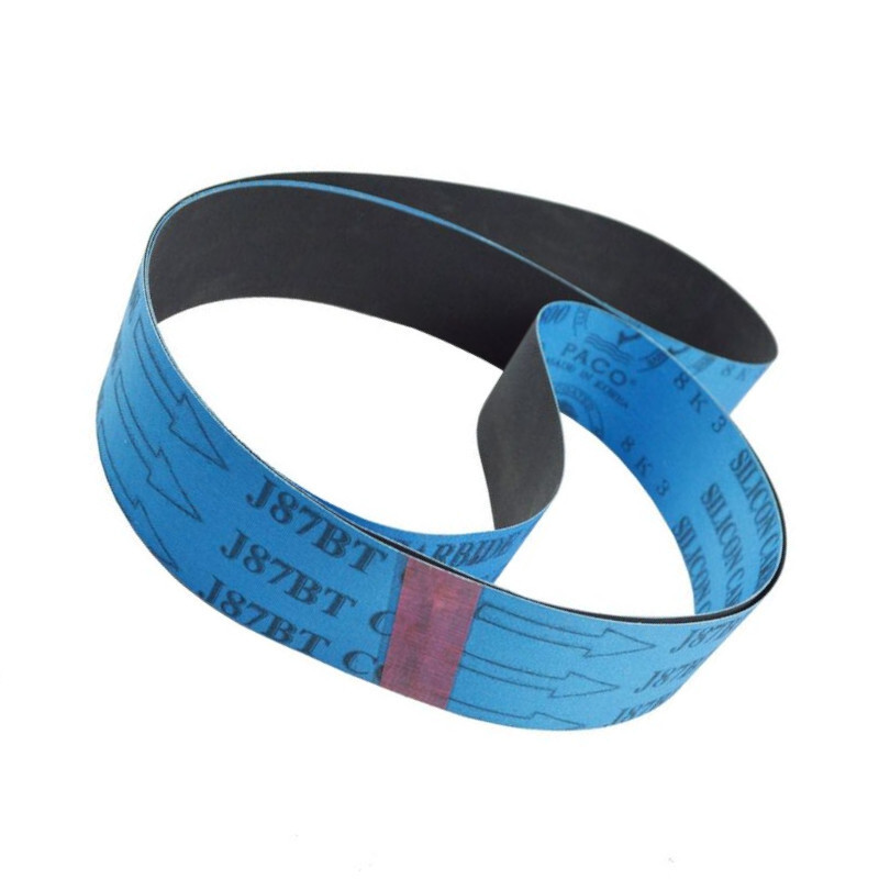 1Pcs Silicon Carbide Sanding Belt Flexible Sandpaper Polishing Band for Copper