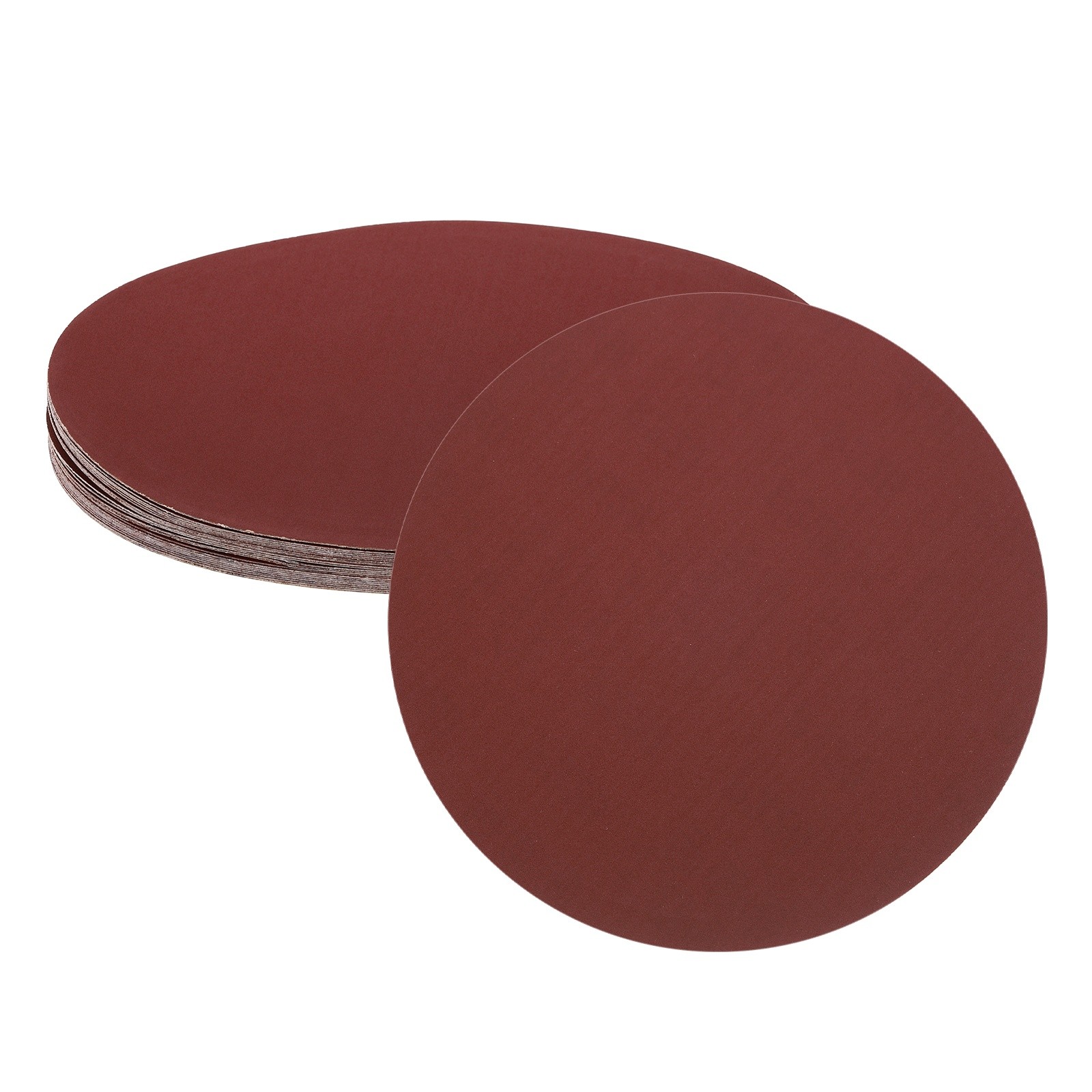 25pcs 8″ PSA Sanding Discs 320 Grits Aluminum Oxide Sandpapers Self Adhesive