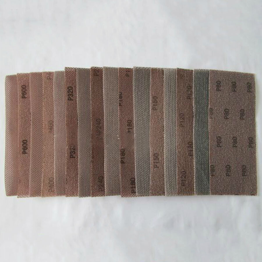 90x230mm Grinding Grid Clamps Grid Grinding Wheels Sanding Papers Disc P80-P1000