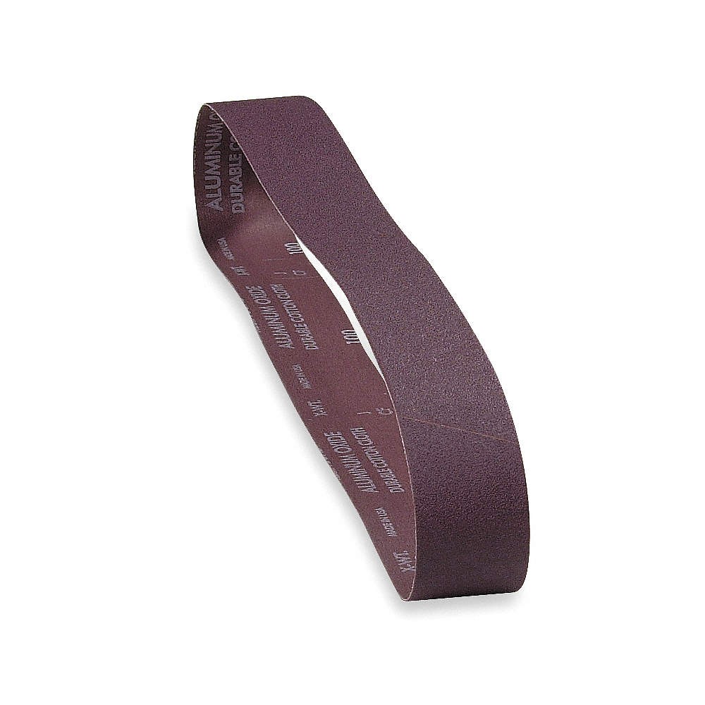 NORTON 78072720885 Sanding Belt,42 in L,1 in W,120 G 5A984