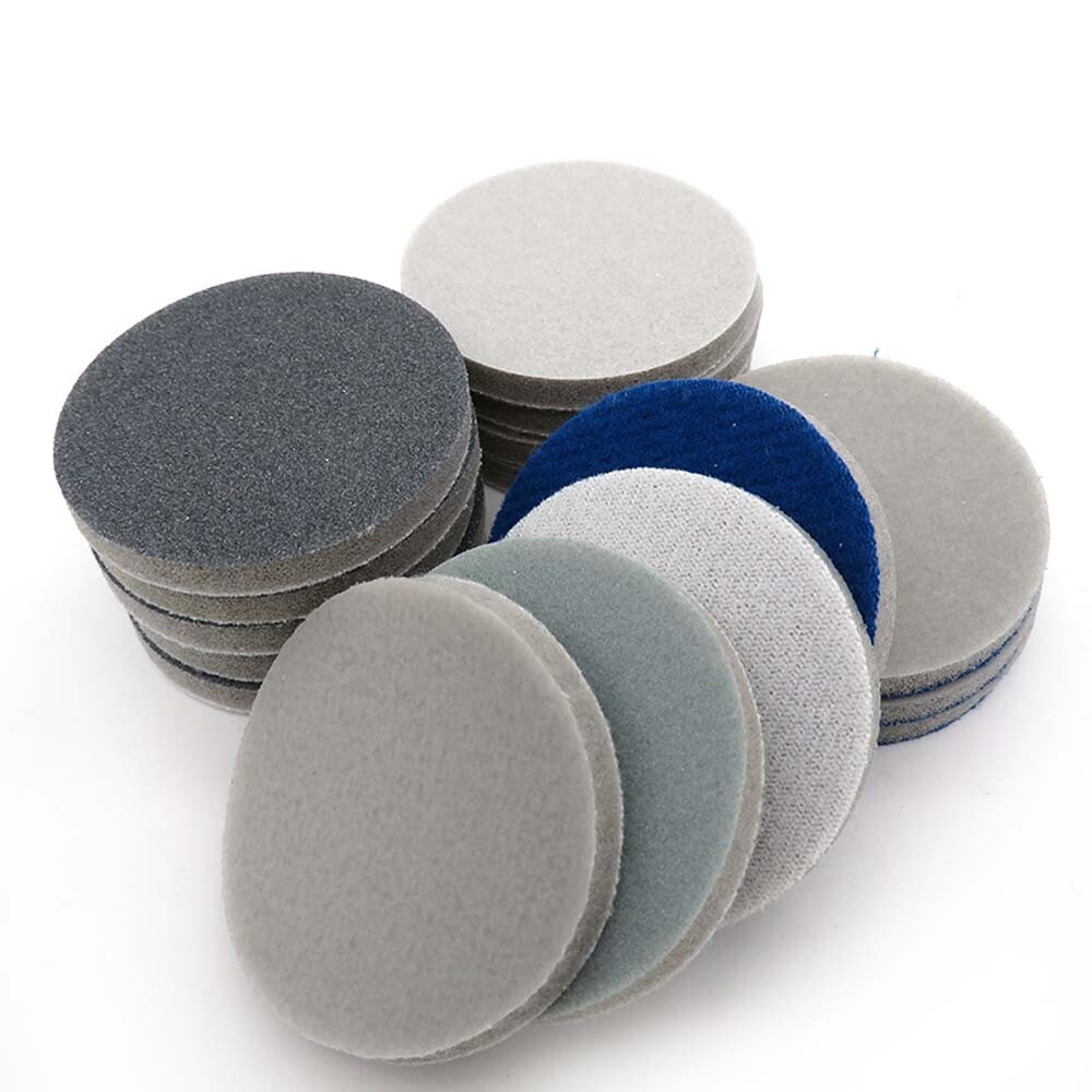 1- 6 Inch Sponge Sanding Discs 300 – 3000 Grit Hook & Loop Wet and Dry Sandpaper