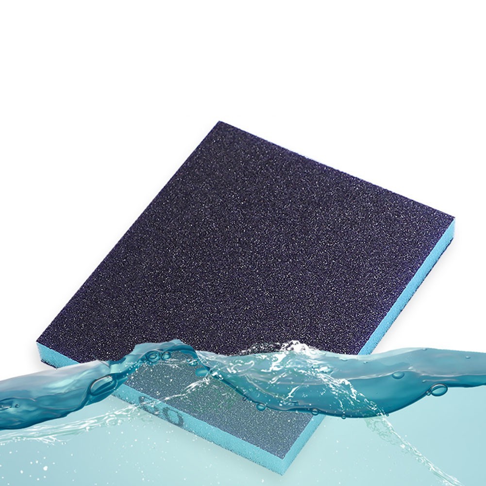 Premium Sanding Blocks Wet & Dry Foam Pads for Craft and Polishing 6 pack