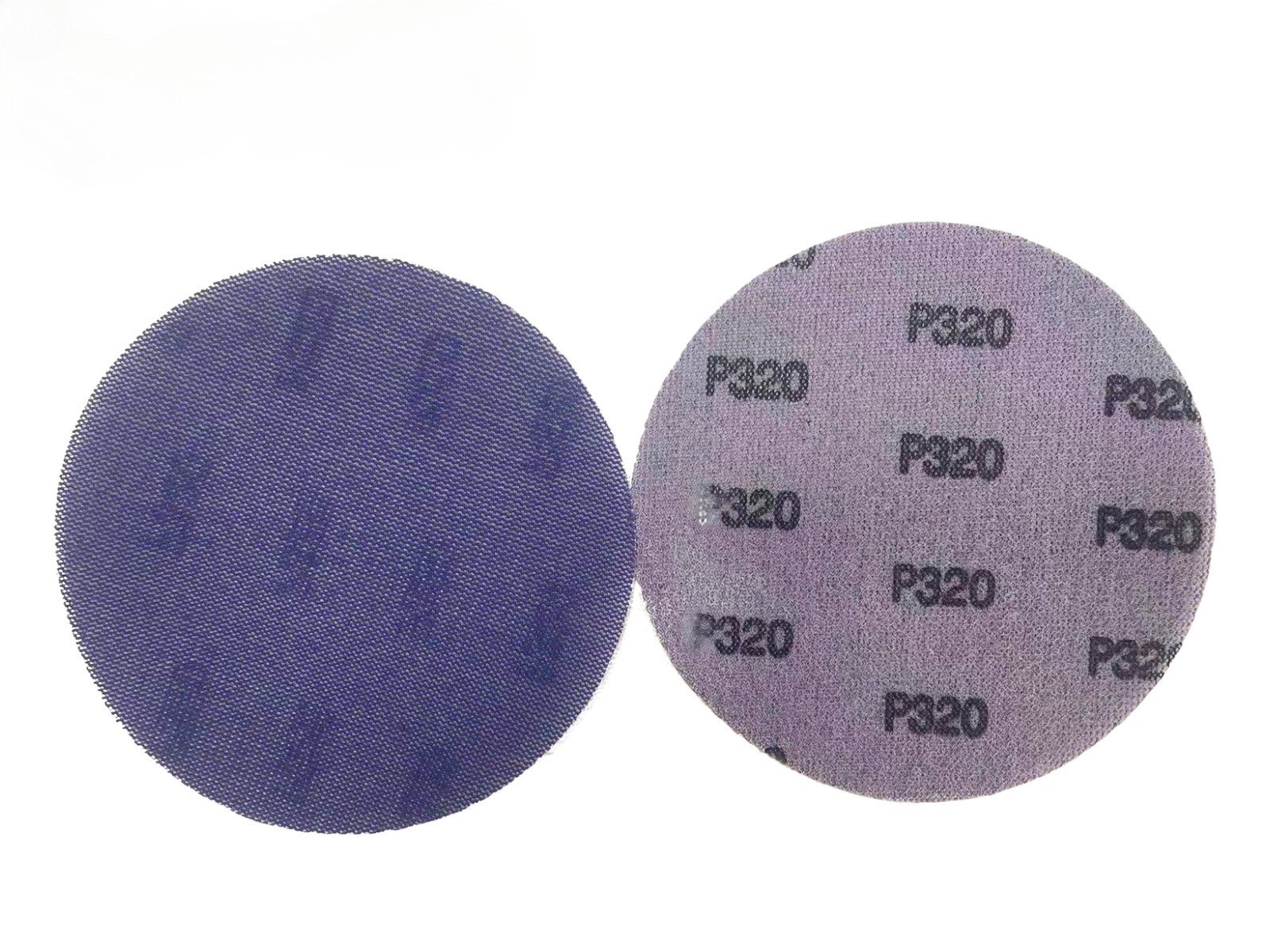100PCS 6″(150mm) Hook&Loop Mesh Sanding Discs, P80/P120/P180/P220/P320 for Metal