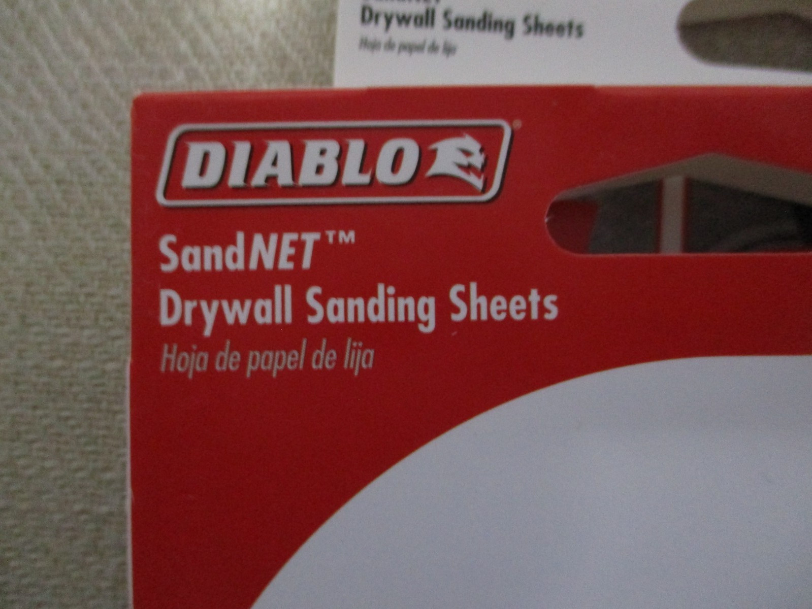 3 pk 15 Sheets Diablo Drywall Sanding SandNet Medium 120 Grit 11 1/4″ x 4 3/16″