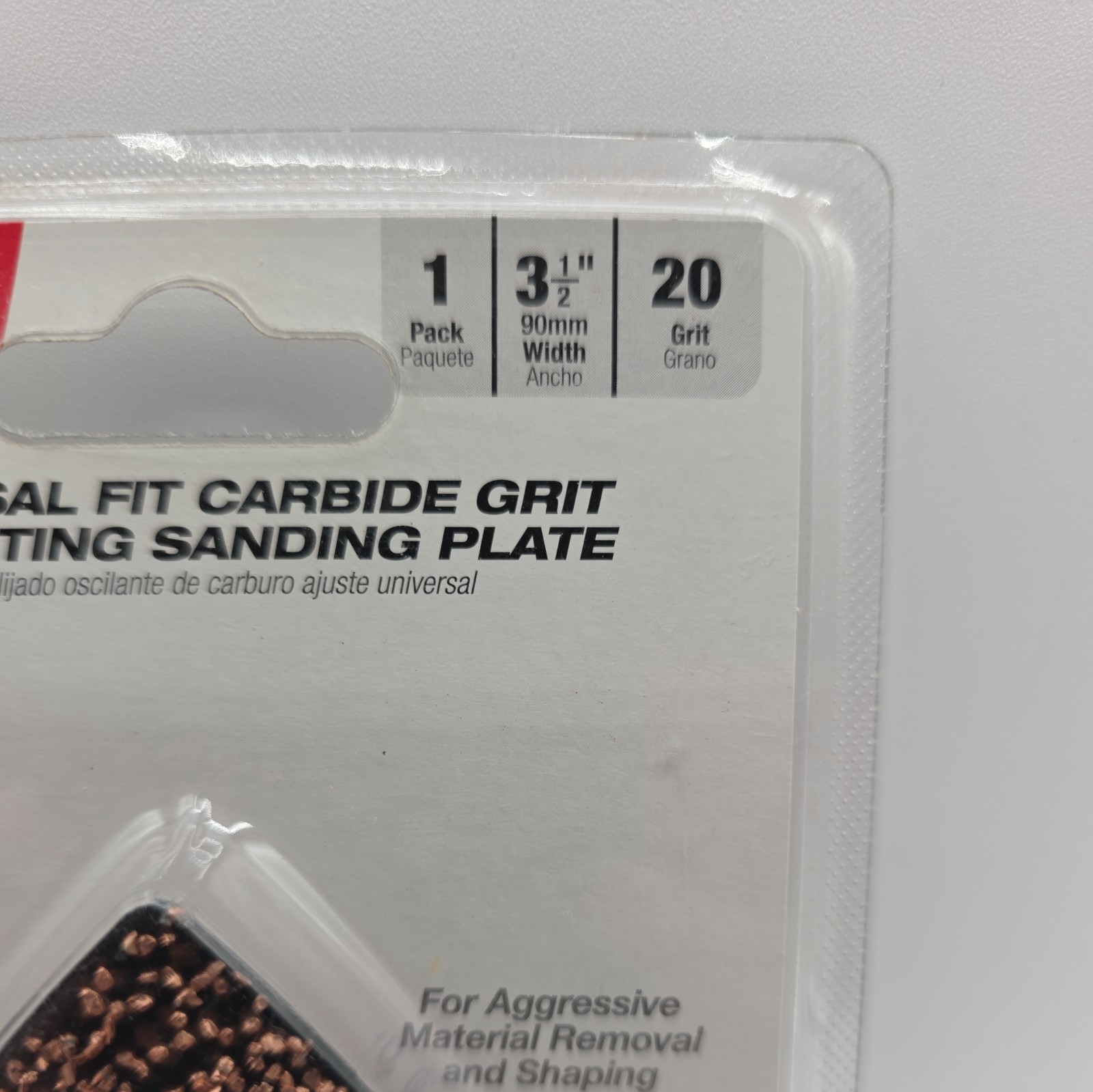 1 Diablo 3-1/2 in. 20-Grit Universal Fit Carbide Grit Oscillating Sanding Plates