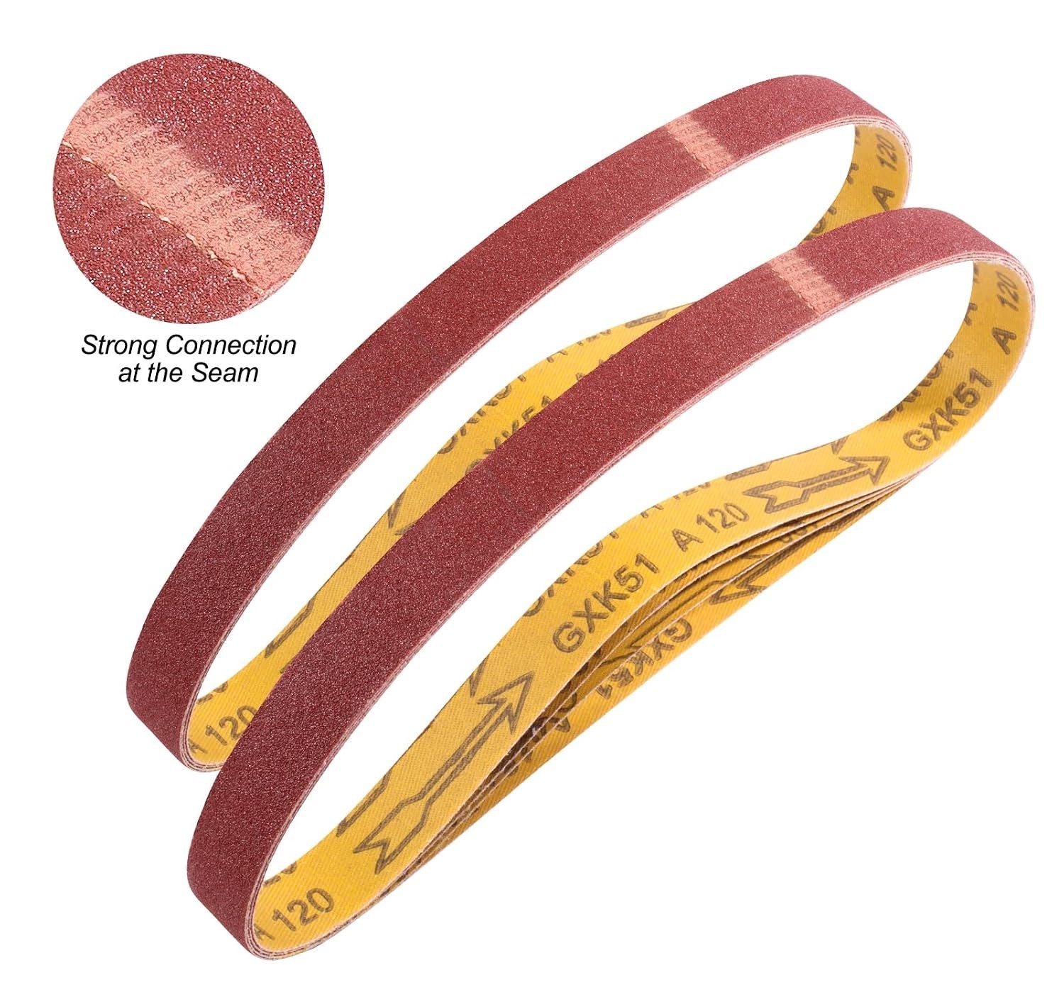 Complete 1×30-Inch Sanding Belt Collection – 4 Each of 6 Grits for Professionals