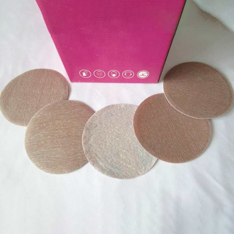 5″ 125mm Dry Sandpaper Flocking Adhesive Sanding Disc Polishing 80-1500 Grit
