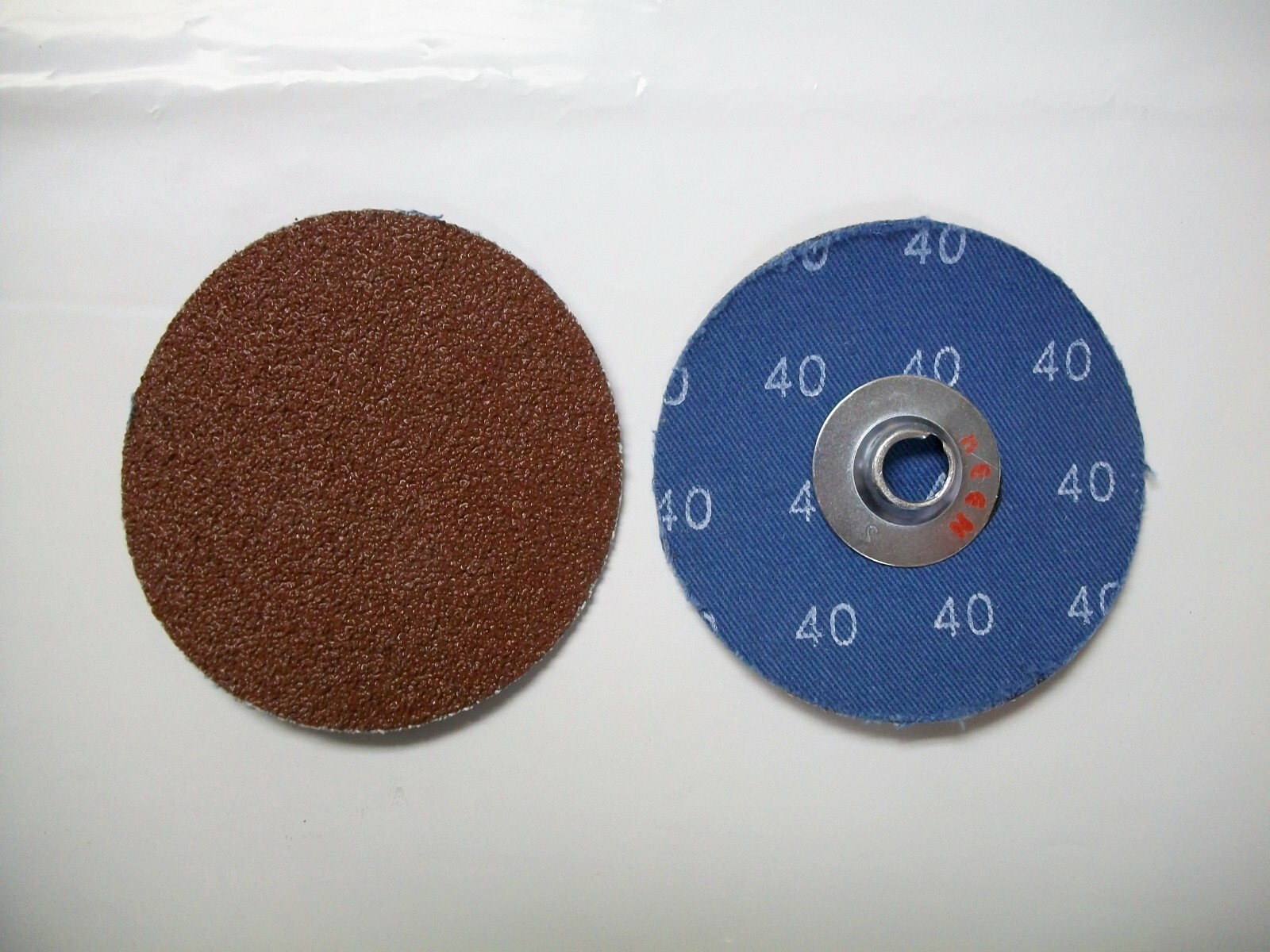 2″ Clip On Type S Loc Sanding Disc, 40 Grit, AO, Keen , 50pc