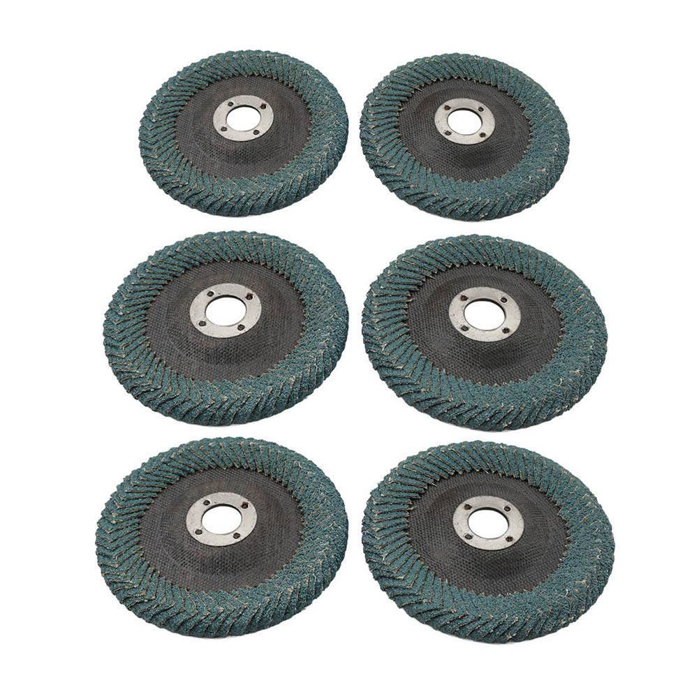 4/4.5/5” Sanding Flap Disc Grinding Wheel U-shaped for Angle Grinder 60 Grit