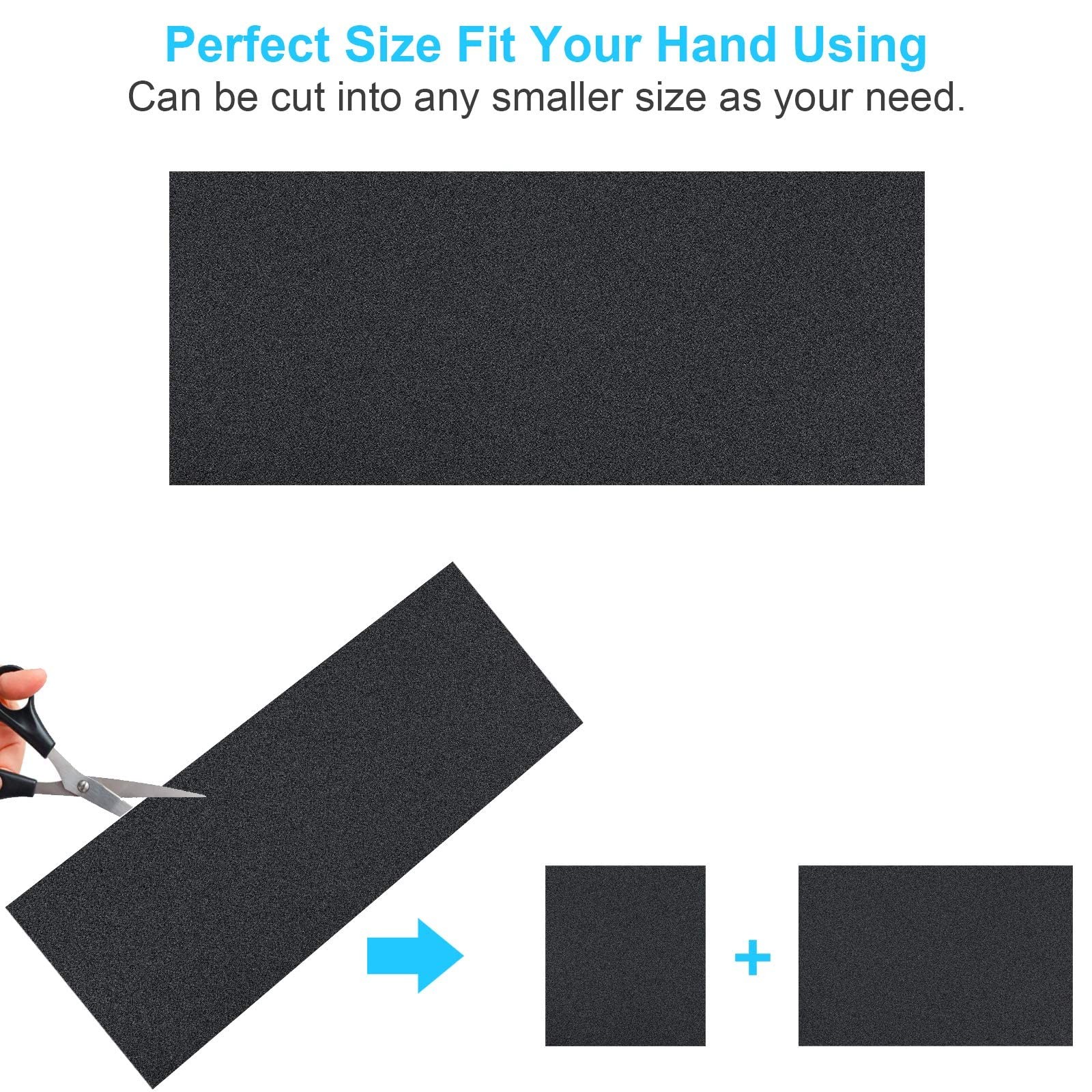 Sand Paper, 48 PCS Sandpaper, 120 to 5000 Assorted Grit Sandpaper Sheets