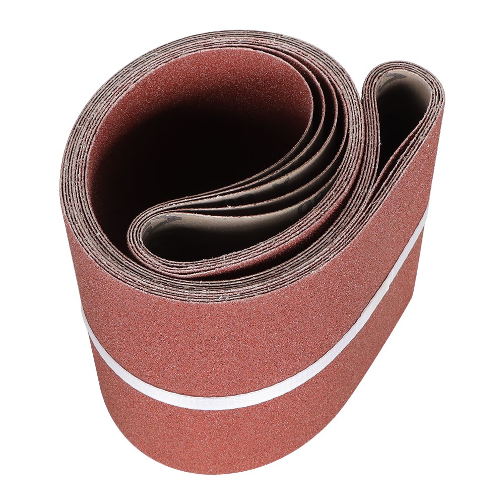 5PCS 6×48 in Sanding Belts 80 NEW Grit Belt Sander Sandpaper aluminum oxide