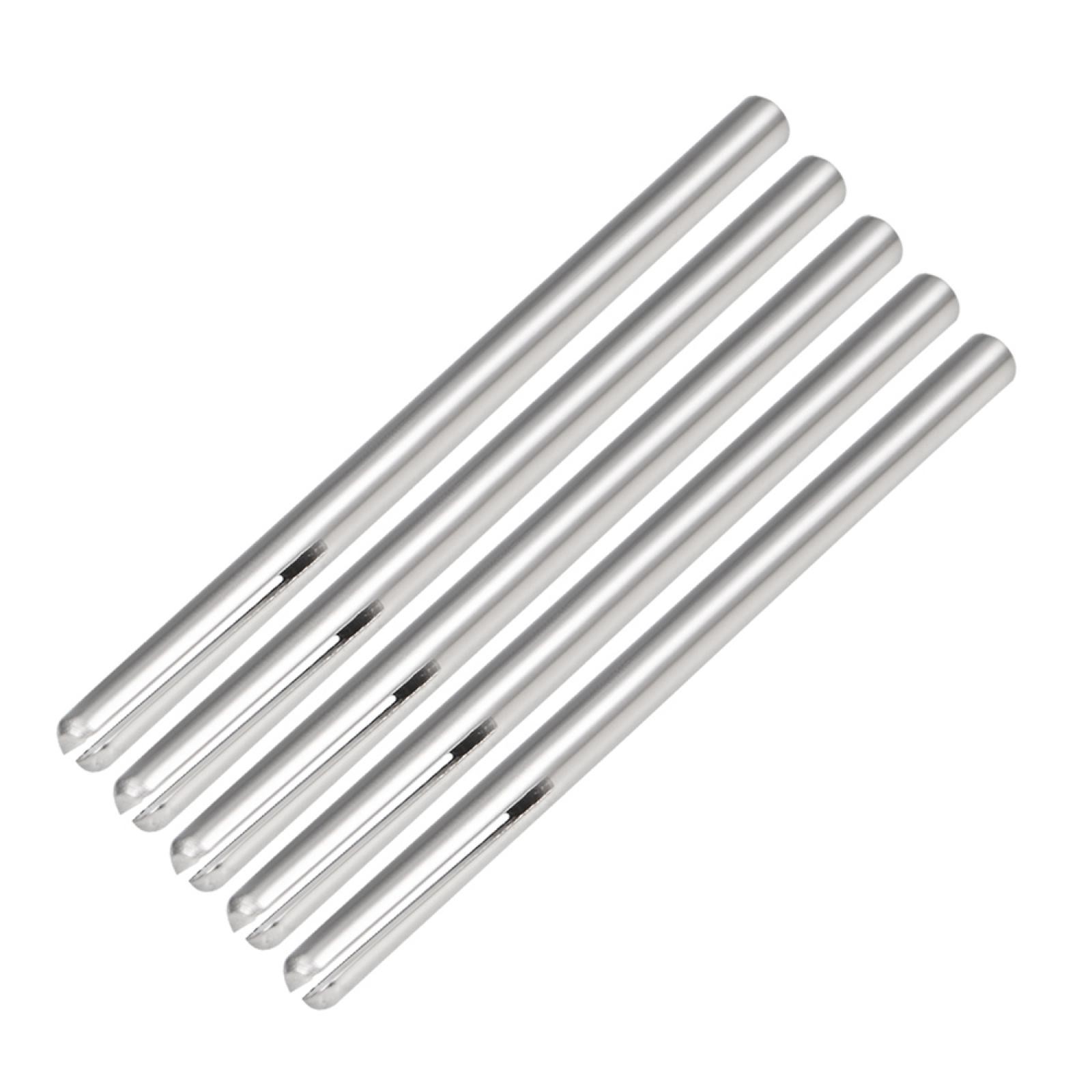 5pcs 3mm Shank Straight Mandrel Sandpaper Holder for Abrasive Sanding Disc