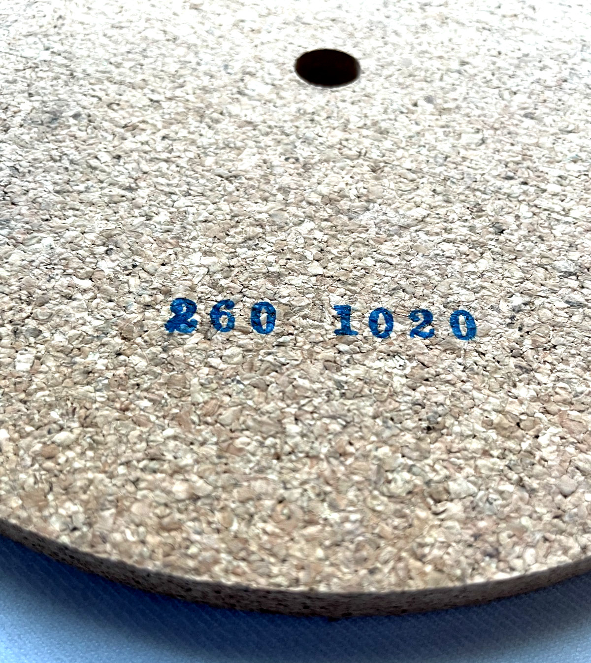 Compressed Cork Wheel for Polishing Brand New 8″ Ø x 1/2″ Arbor 1/2″