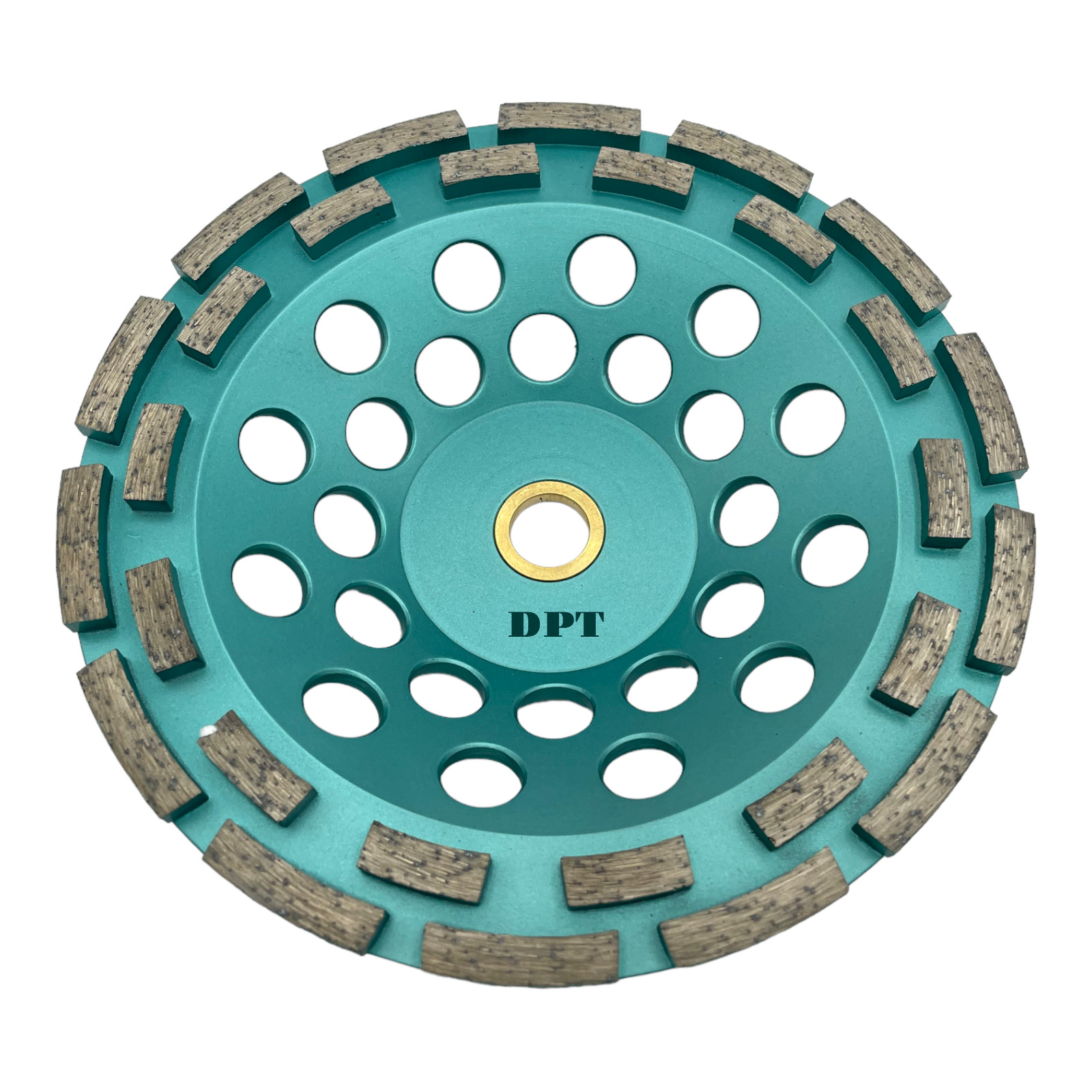 2 Pack 7” Cup Grinding Wheels for Concrete Masonry Double Row 5/8″ – 7/8″ Arbor