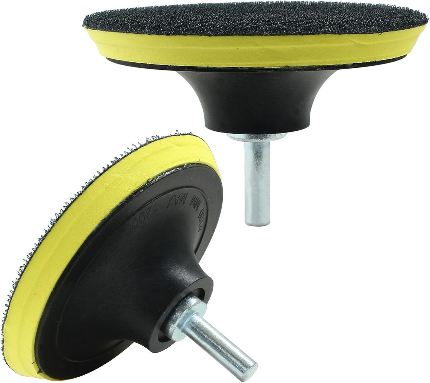 Durable 4-Inch Hook and Loop Backing Pads Set – Ideal for Polishing and Buffing
