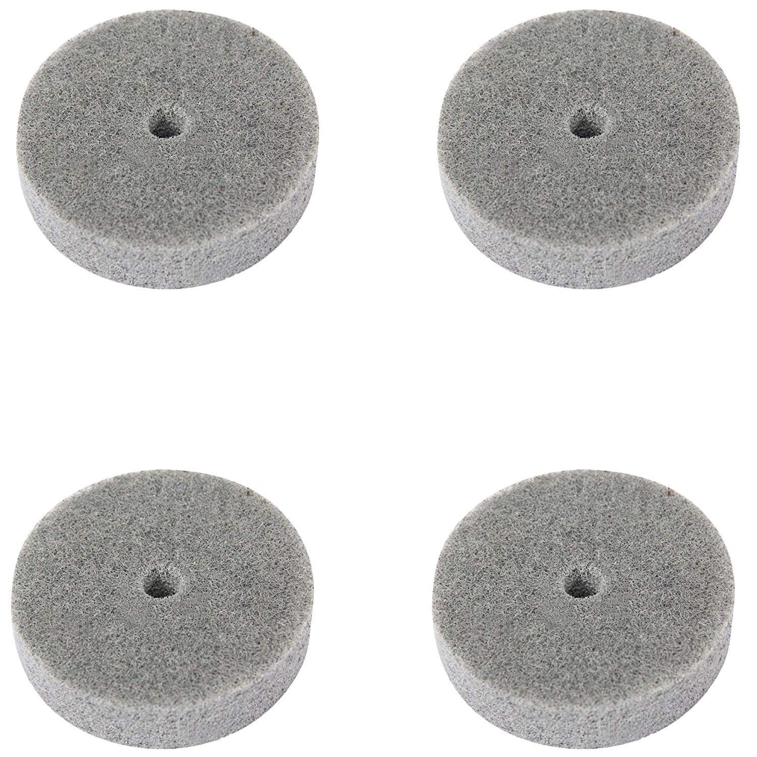 COMOK 10Pcs 75mm/3″ Diameter Grit Nylon Fiber Polishing Buffing Wheel 75mm/3