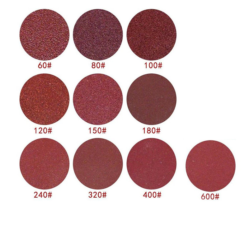 50mm 2 Inch Sanding Discs Pads Sandpaper Self-adhesive Sanding Paper 40-2000Grit