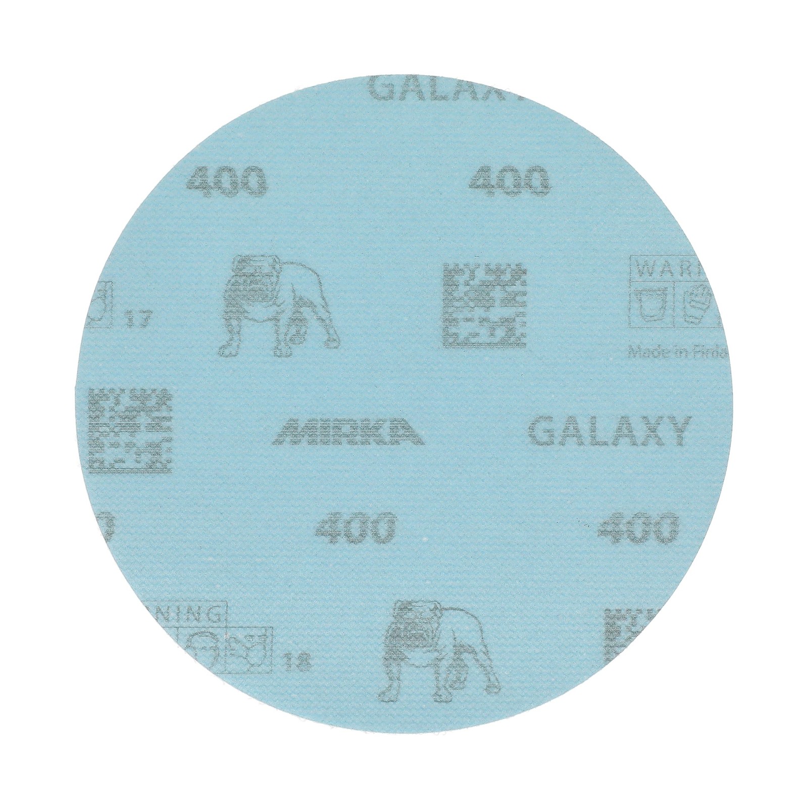 Mirka Galaxy 5 Inch Sanding Discs Grit 400 Hook And Loop 50 Pack FY-612-400
