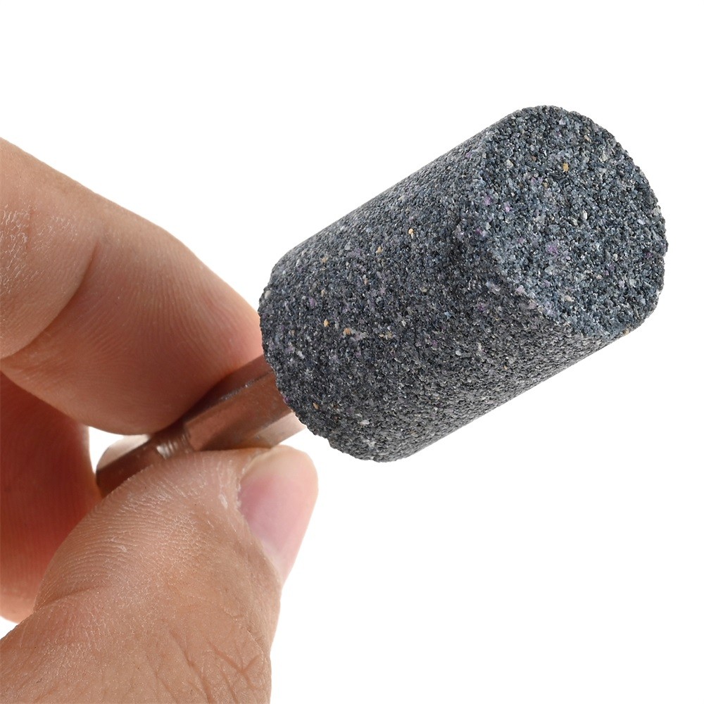 8PCS Assorted Drill Grinding Stones 1/4 Inch Shank Various Shape Aluminum Oxide