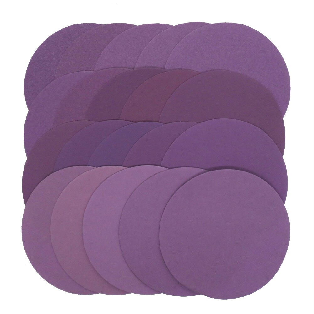 6″ 150mm Wet and Dry Sanding Discs Sandpaper Hook & Loop Pad/Tray Grit 60-10000#