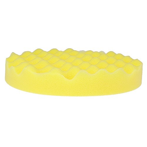 7inch(180mm) Car Sponge Buffing Pad Soft Wave Foam Pad Polishing Sponge Pads