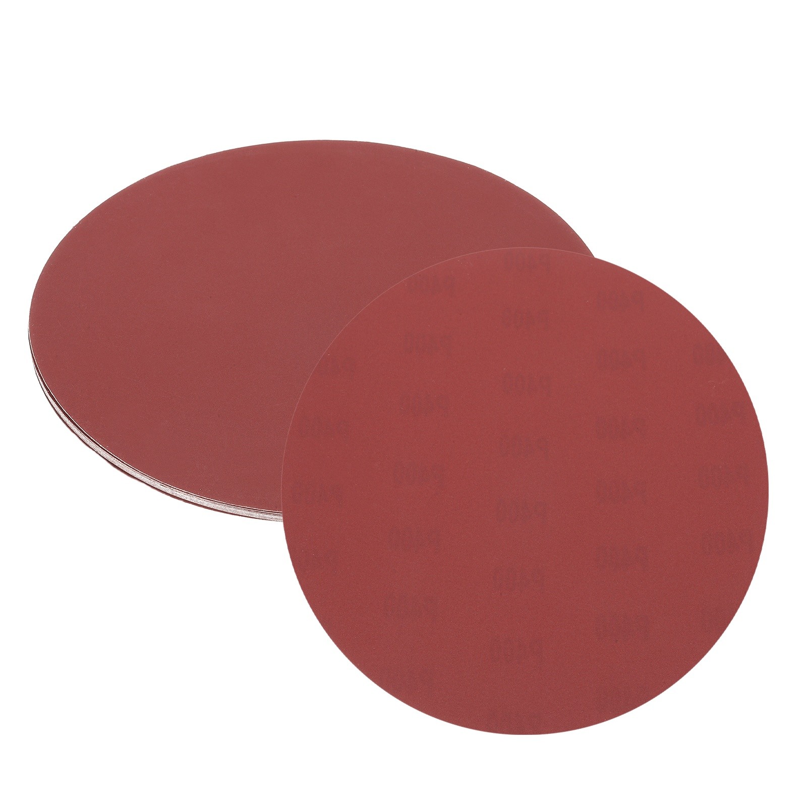 12Pcs, 10″ PSA Sanding Discs 400 Grits Aluminum Oxide Sandpapers Self Adhesive
