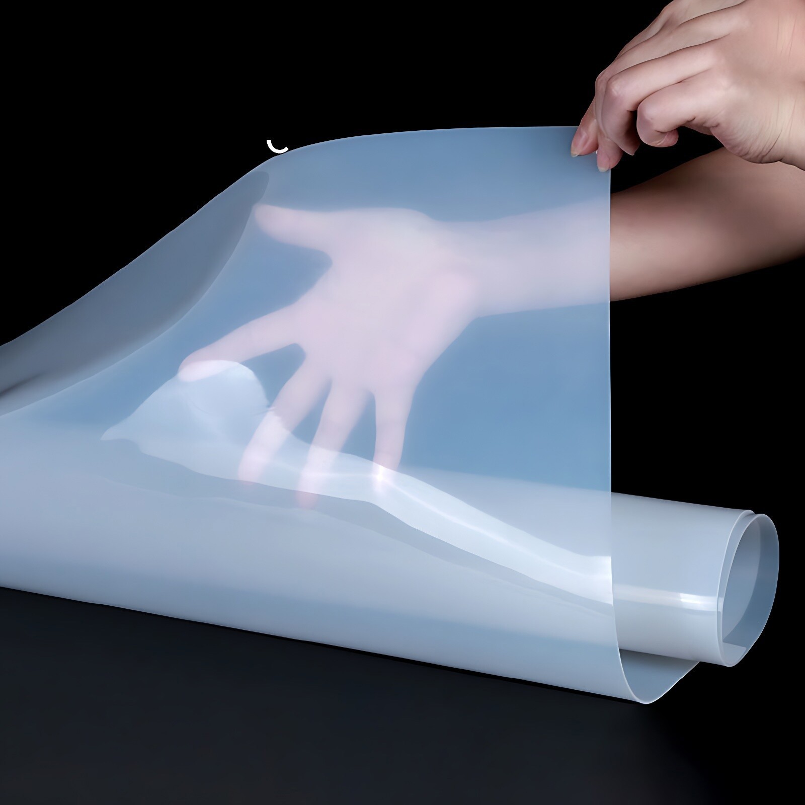 Silicone Sheet 0.1mm – 6mm Thick 500mm Wide 500mm Long Black/Clear/White/Red