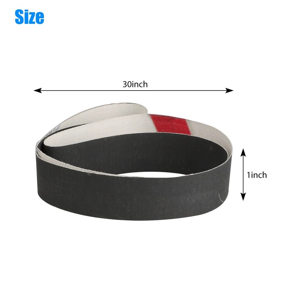 15Pcs 1″x30″ 600 800 1000 Grit Sanding Belts Sander Grinding Polishing Sandpaper