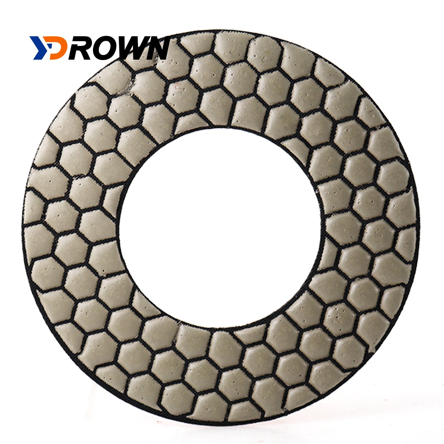 5″ 2PCS Diamond Polishing Pad 2mm Thickness Sanding Disc Dry Use Polisher Tool