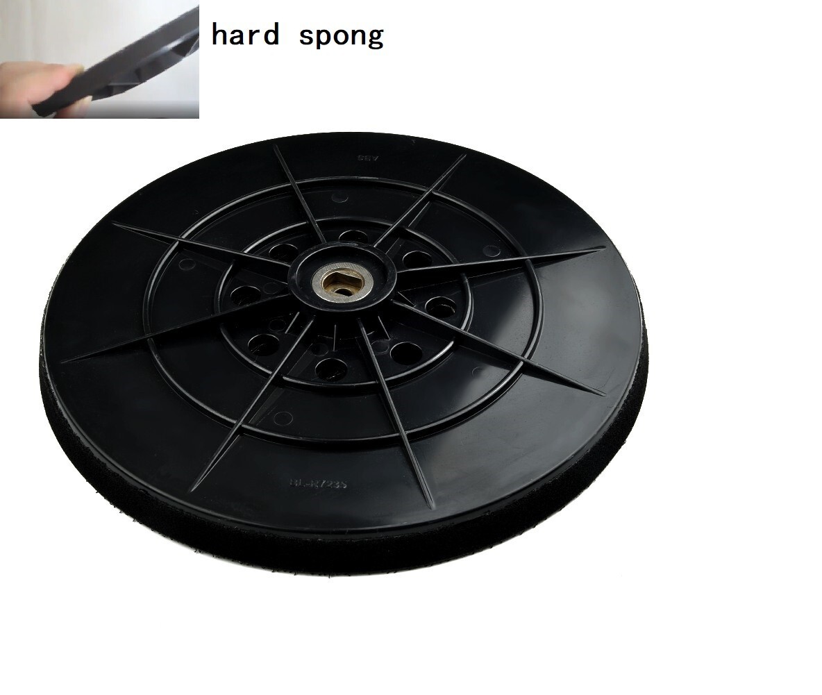 Drywall Sander hook and loop 8hole 9inch 215mm Backup Pad with 6mm thread