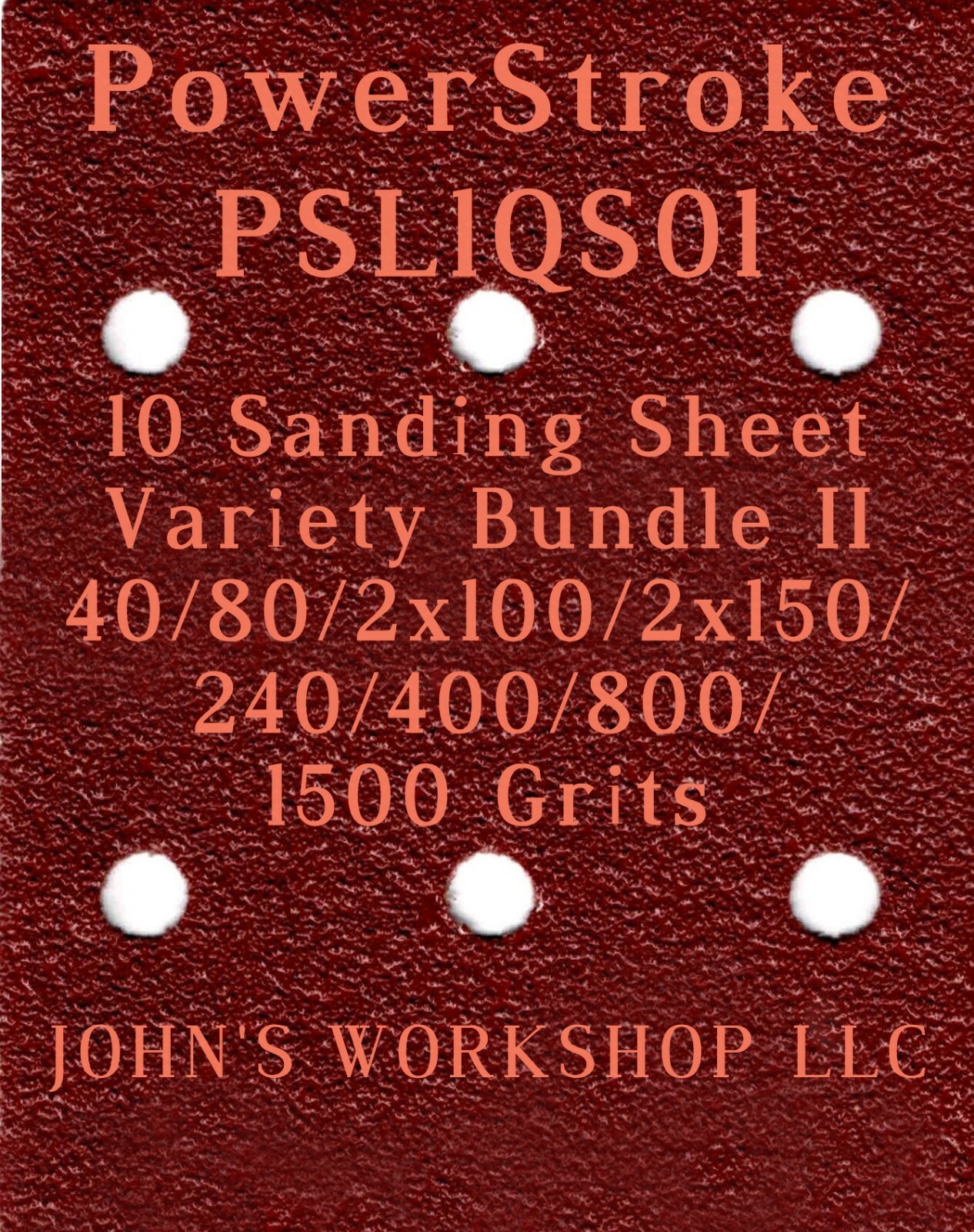 PowerStroke PSL1QS01 – 40/80/100/150/240/400/800/1500 – 10pc Variety Bundle II