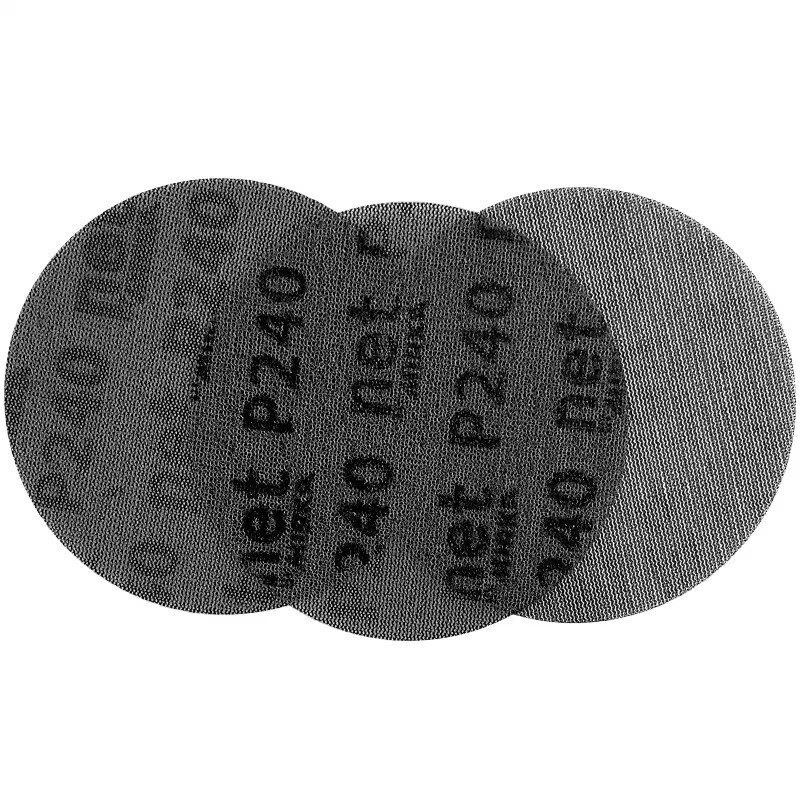 5 inch 125mm Dia Mesh Dust-free Sanding Discs Hook and Loop Sandpaper 80-240Grit