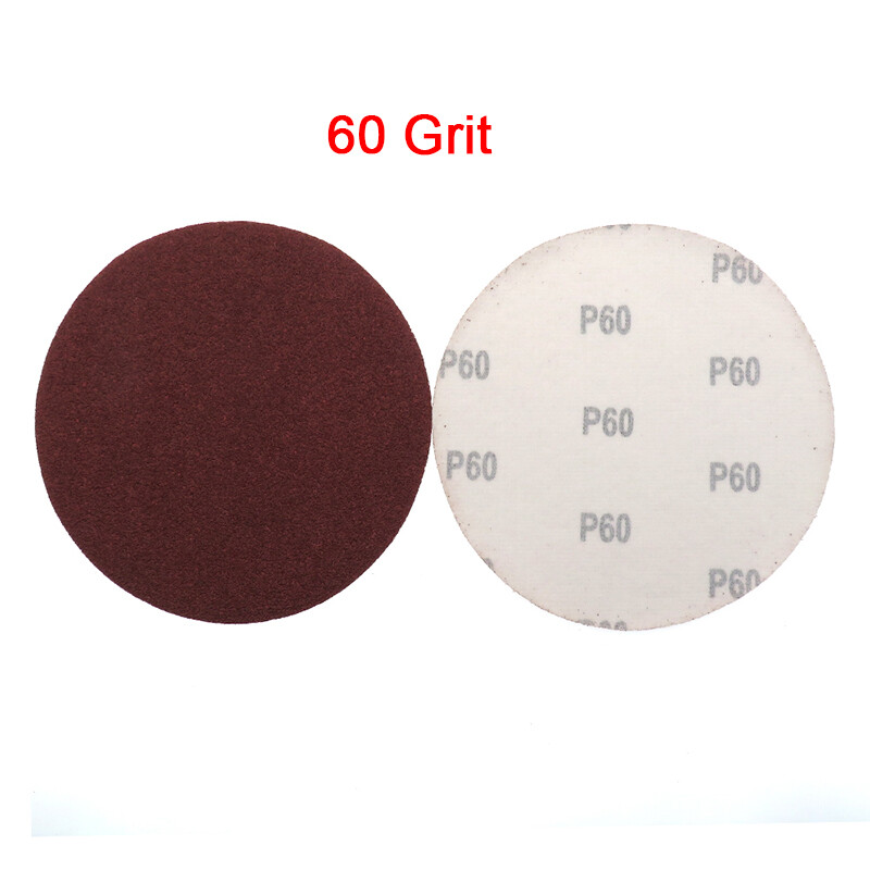 6″ 150mm Hook and Loop Sanding Discs Sandpaper Glued Backing Pads 60 – 2000 Grit