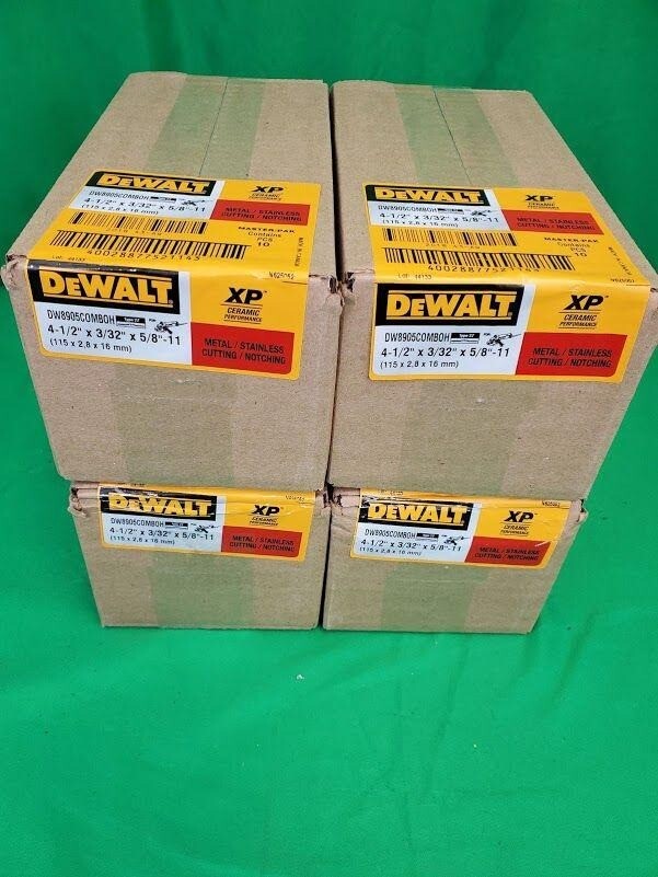 DeWALT DW 8905 4 1/2″ X 3/32″ X 5/8″-11 Combo 40 Pack