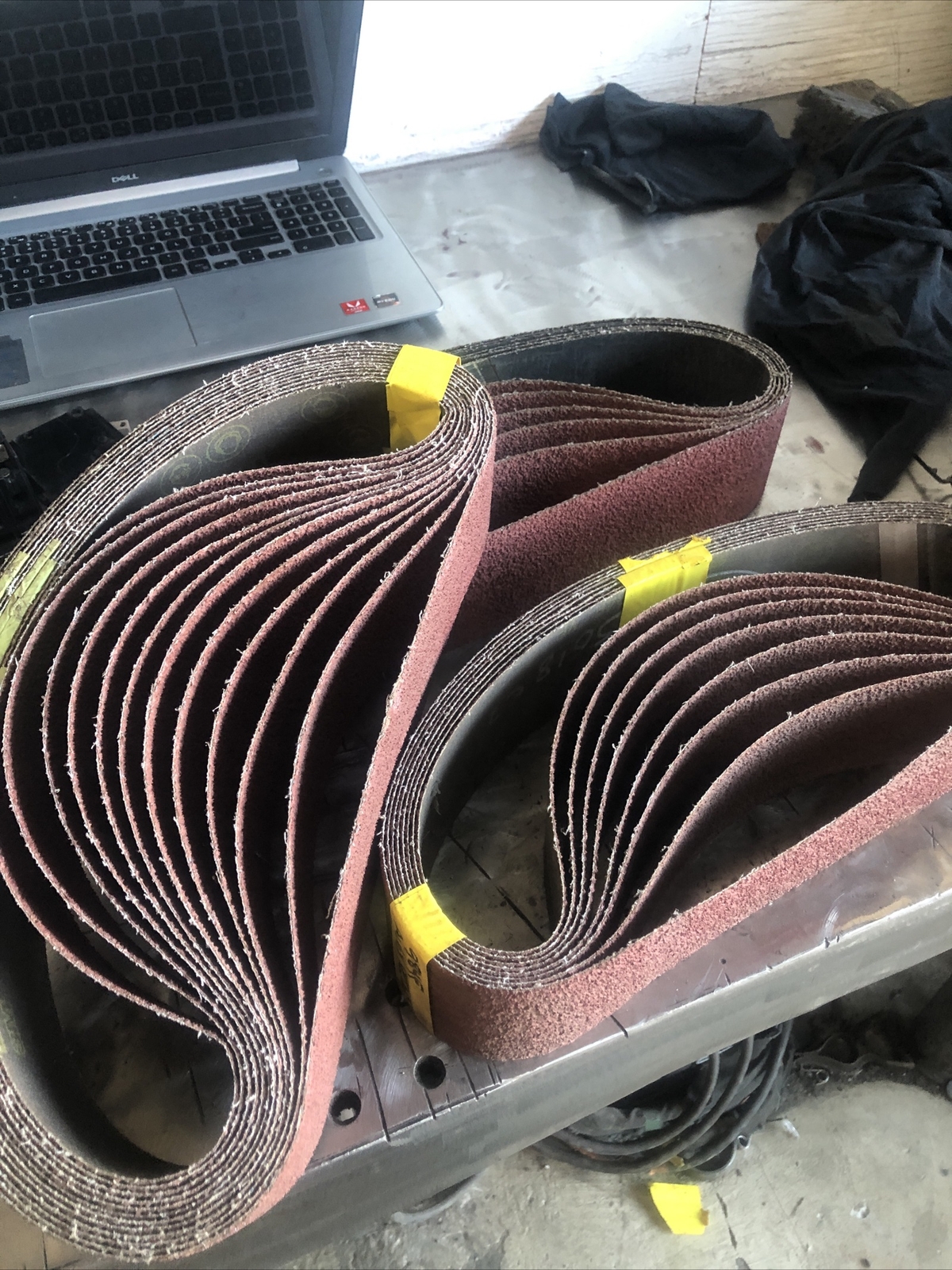 26- 3M 984F Cubitron 3”x36” 36 Grit Sanding belt