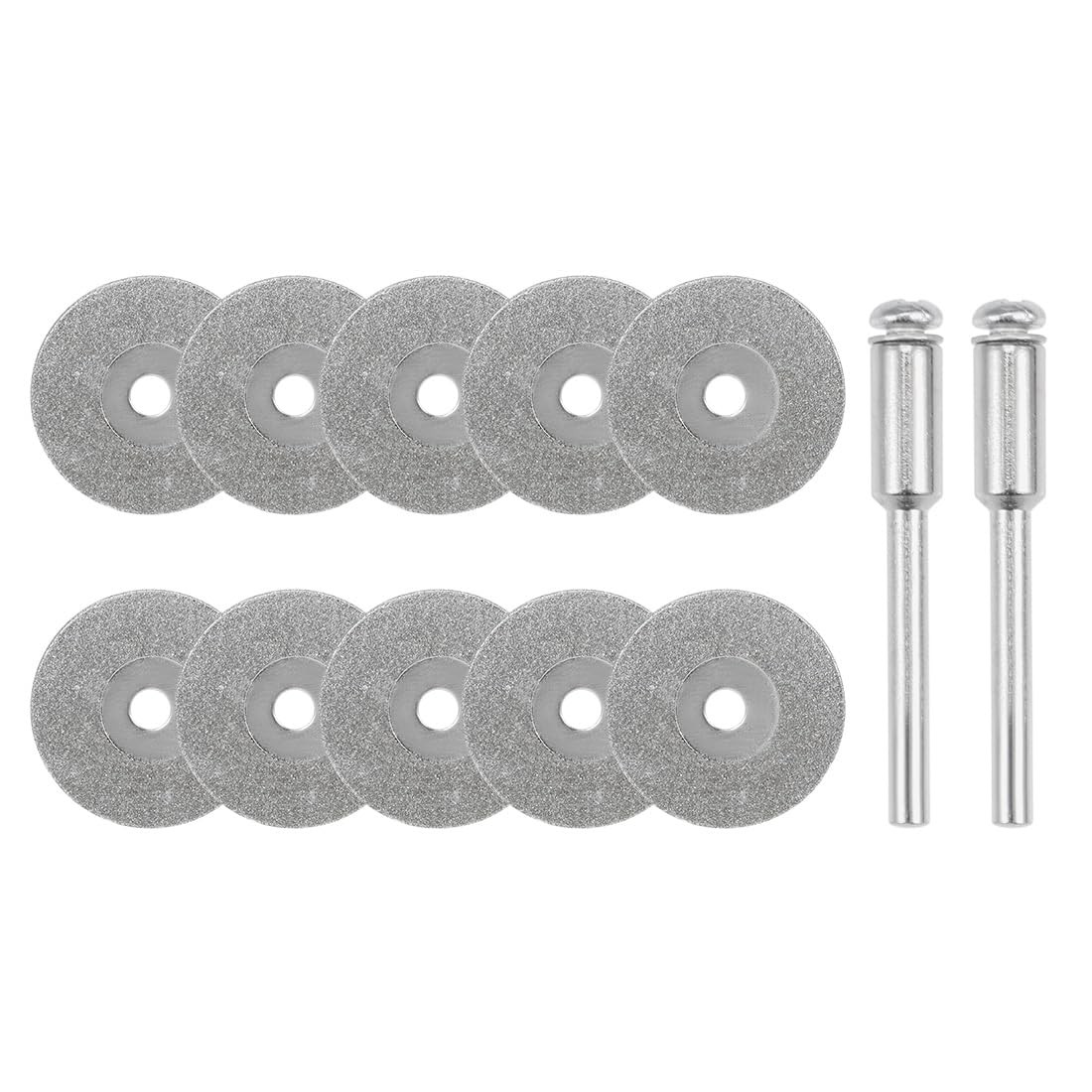 uxcell 10pcs 18mm Diamond Coated Rotary Cut Off Grinding Wheel Discs W 1/8″…