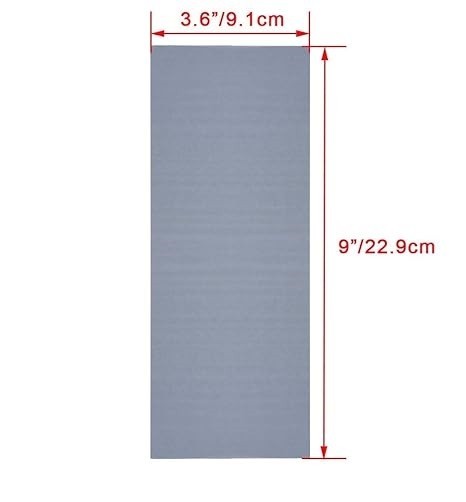 36 Pieces Sandpaper 1500 2000 2500 3000 5000 7000 High Grit Wet and Dry Sandpape